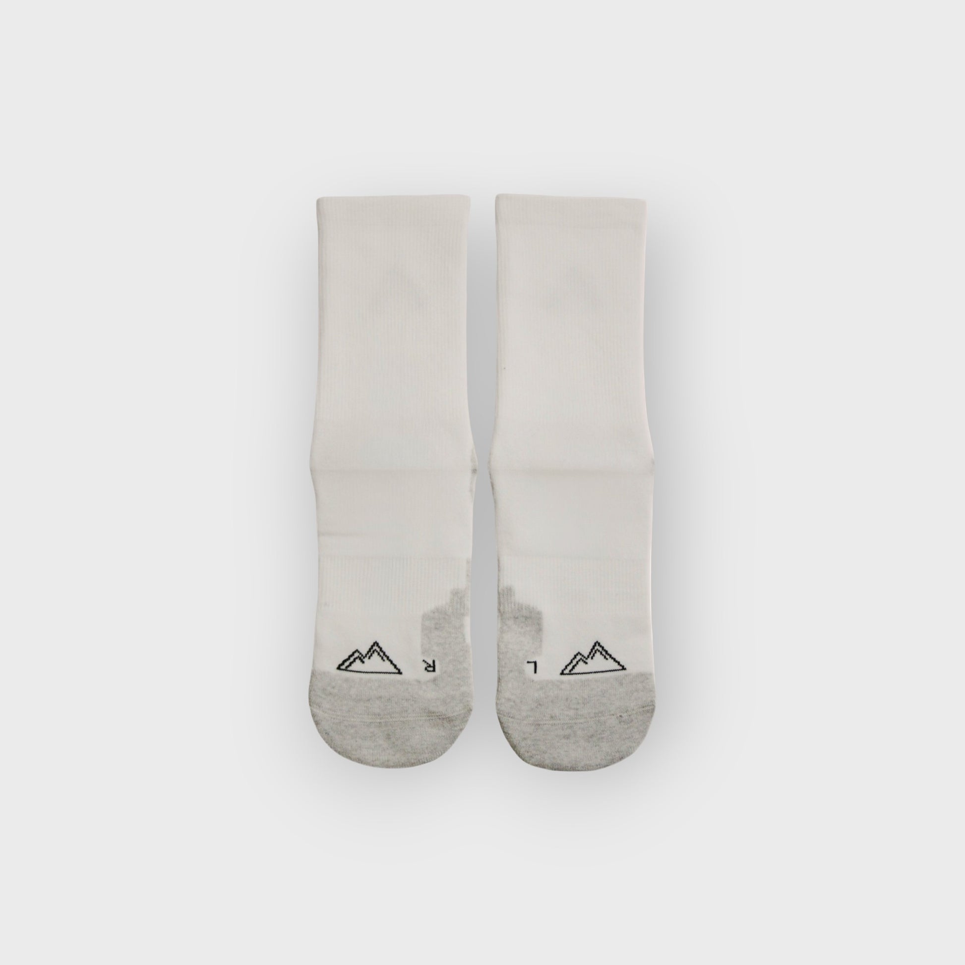 5x Pairs Crew Socks - White