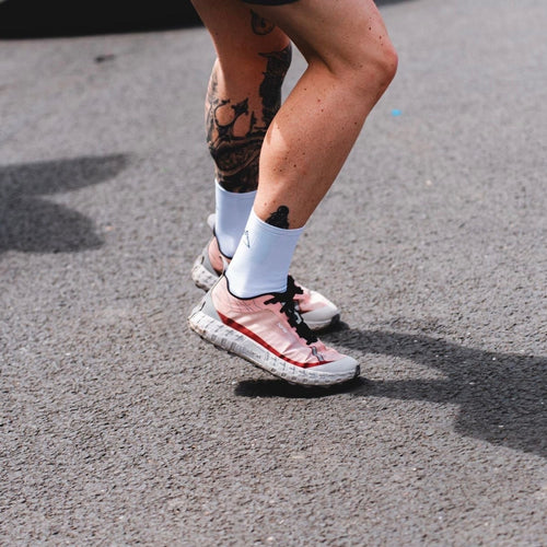 5x Pairs Crew Socks - White