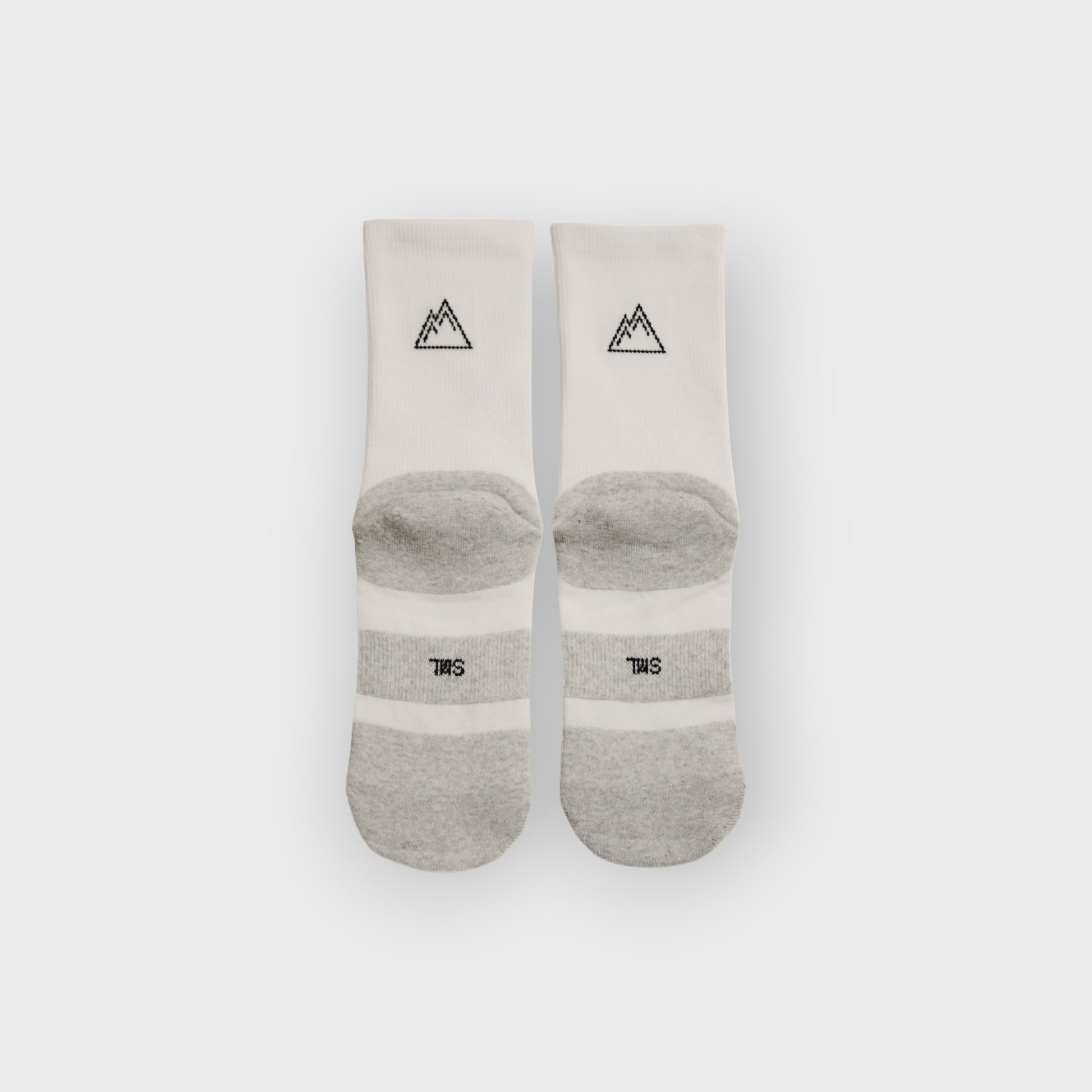 5x Pairs Crew Socks - White