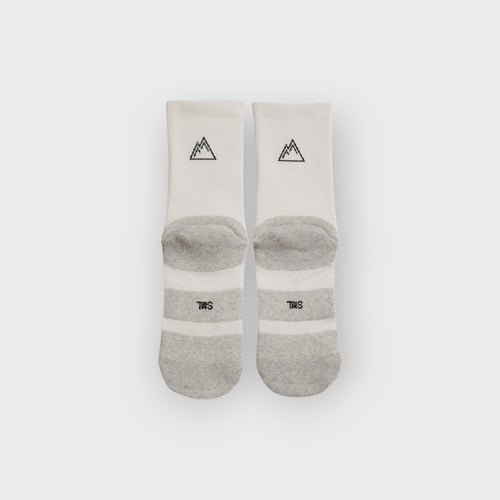 3x Pairs Crew Socks - White