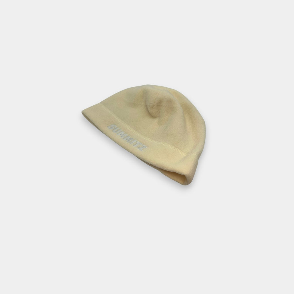 Lightweight Fleece Beanie - Cream