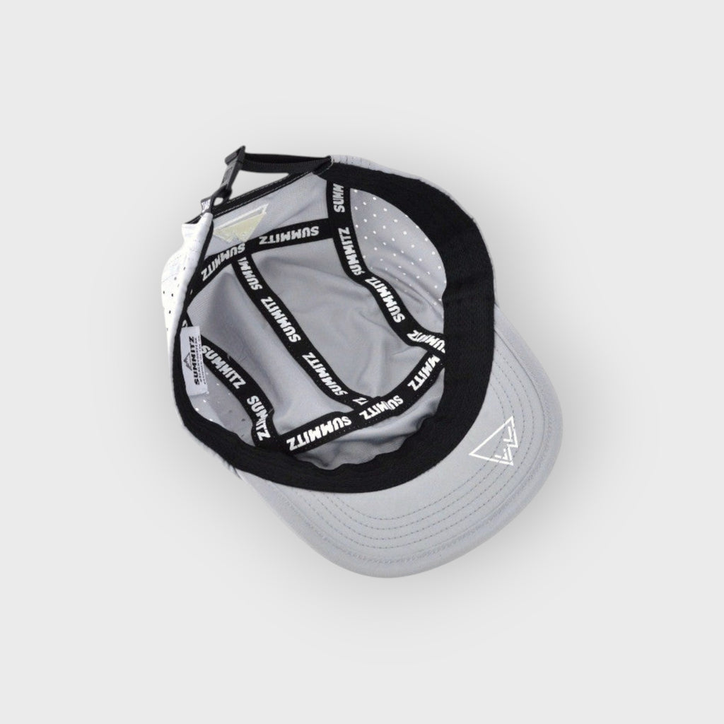 Elite Running Cap - Light Grey