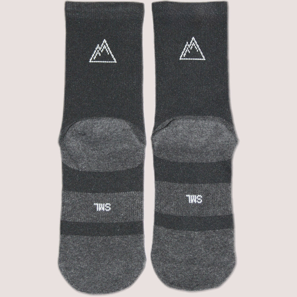 3x Pairs Crew Socks - Black