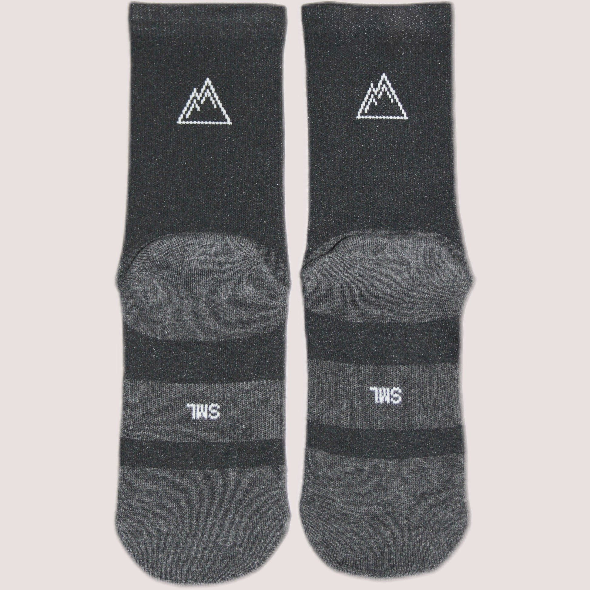 3x Pairs Crew Socks - Black