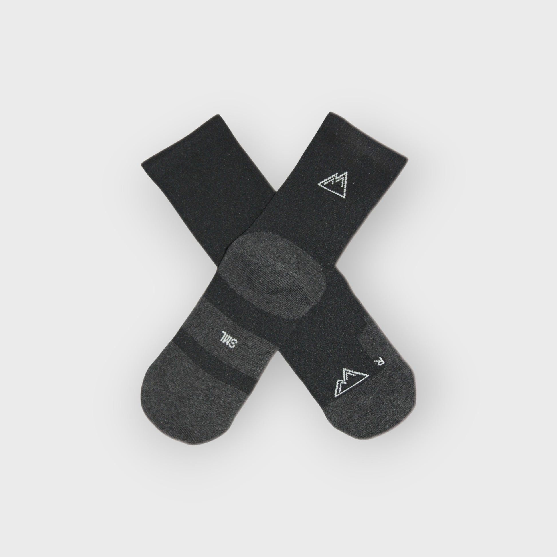 5x Pairs Crew Socks - Black