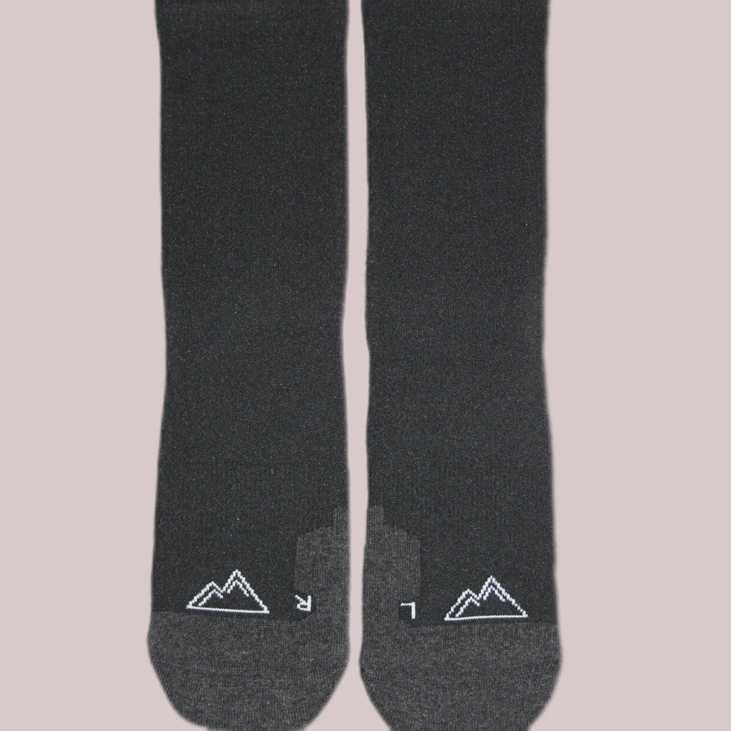 3x Pairs Crew Socks - Black