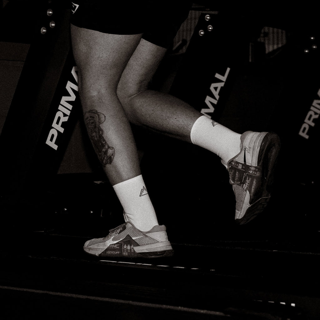 5x Pairs Crew Socks - White