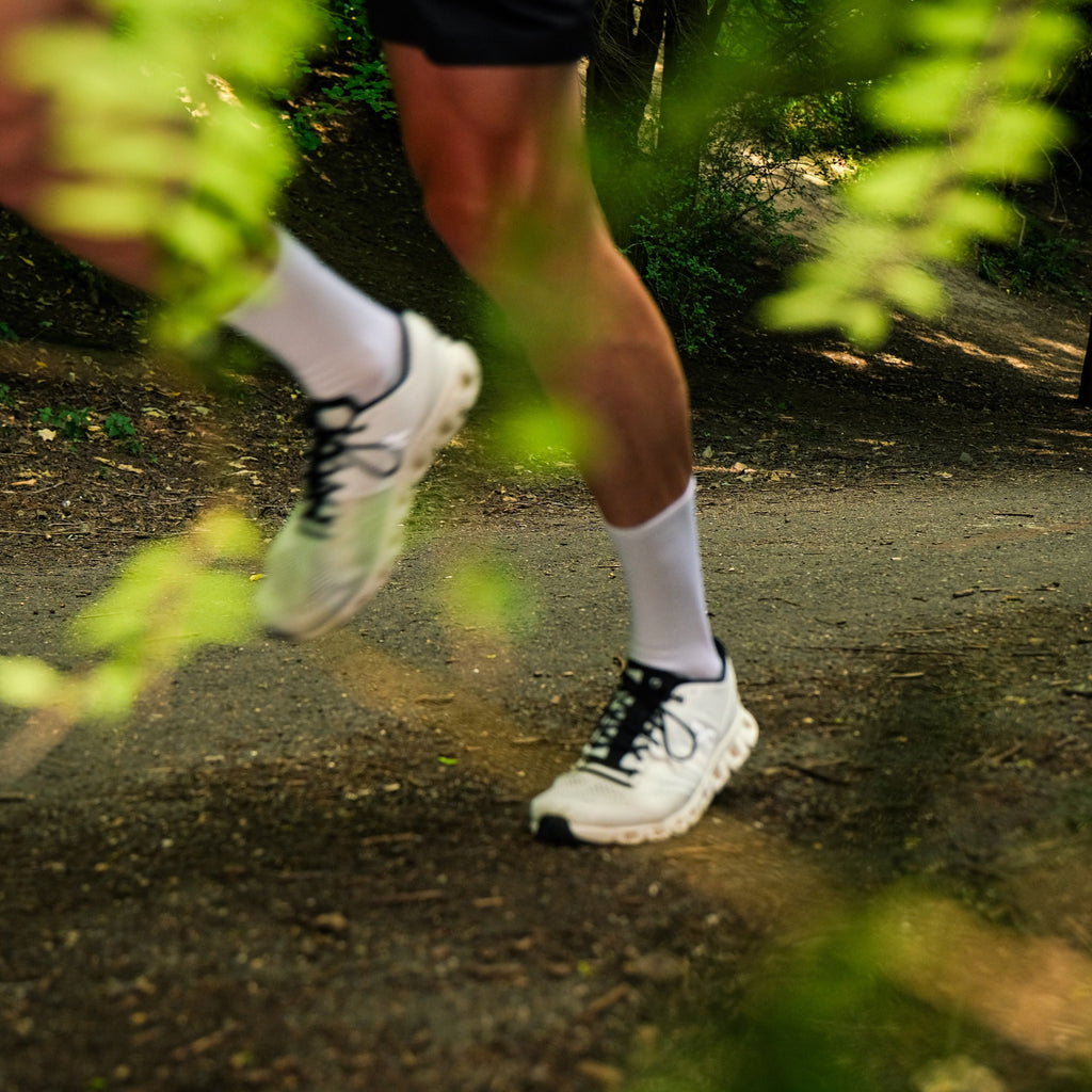 5x Pairs Crew Socks - White