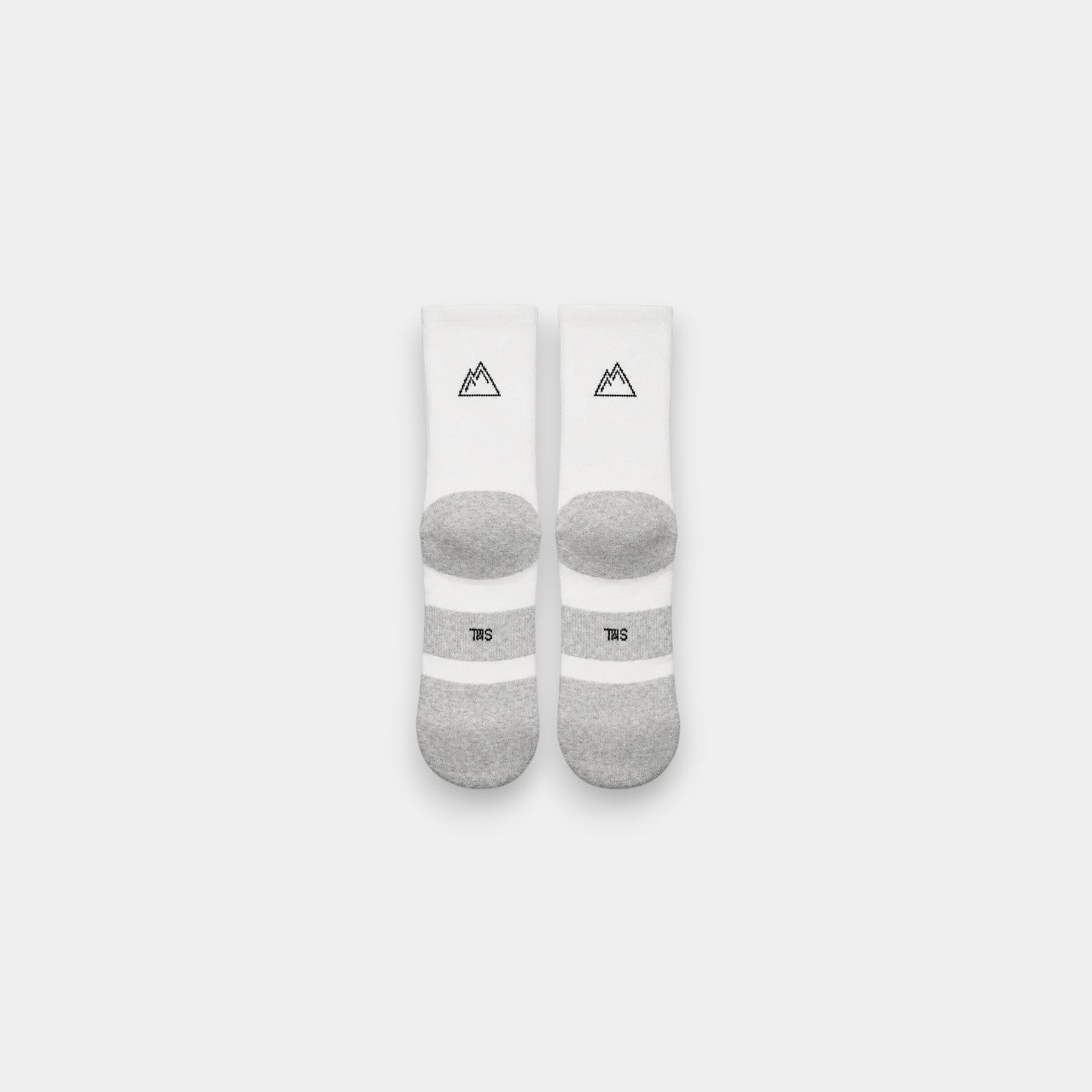 5x Pairs Crew Socks - White