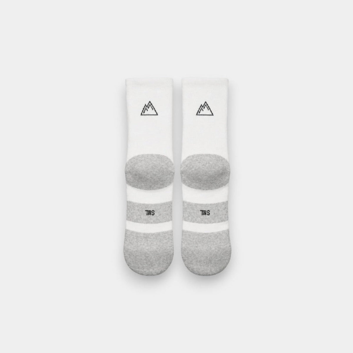 5x Pairs Crew Socks - White