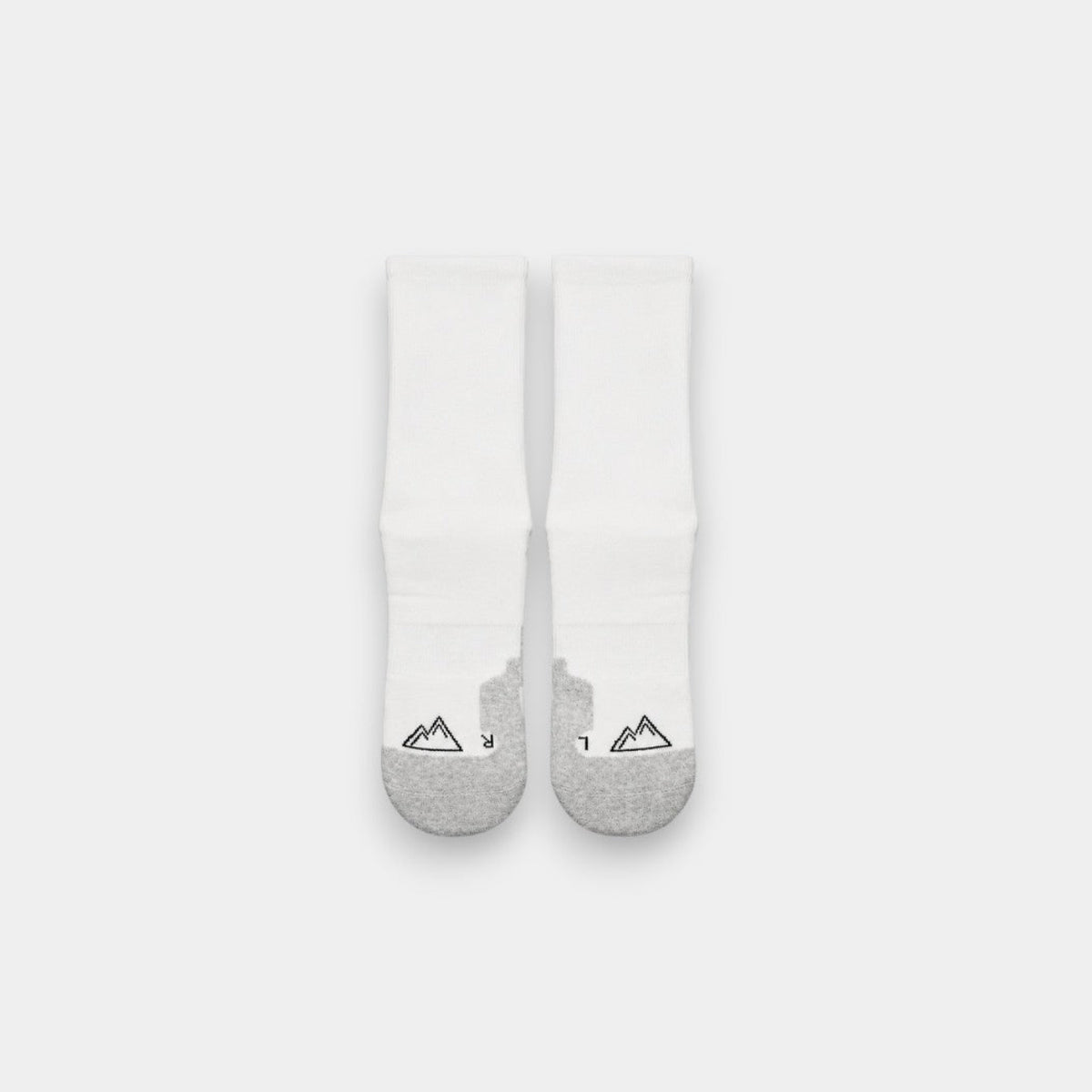 5x Pairs Crew Socks - White
