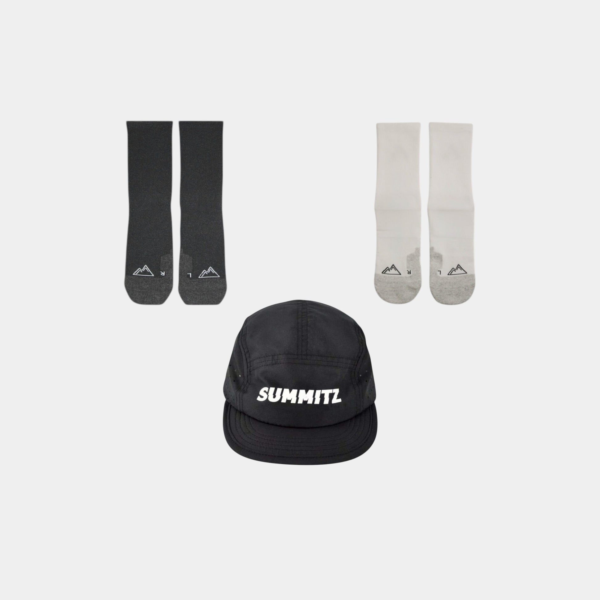 Elite Black Bundle - 1x Cap 2x Socks