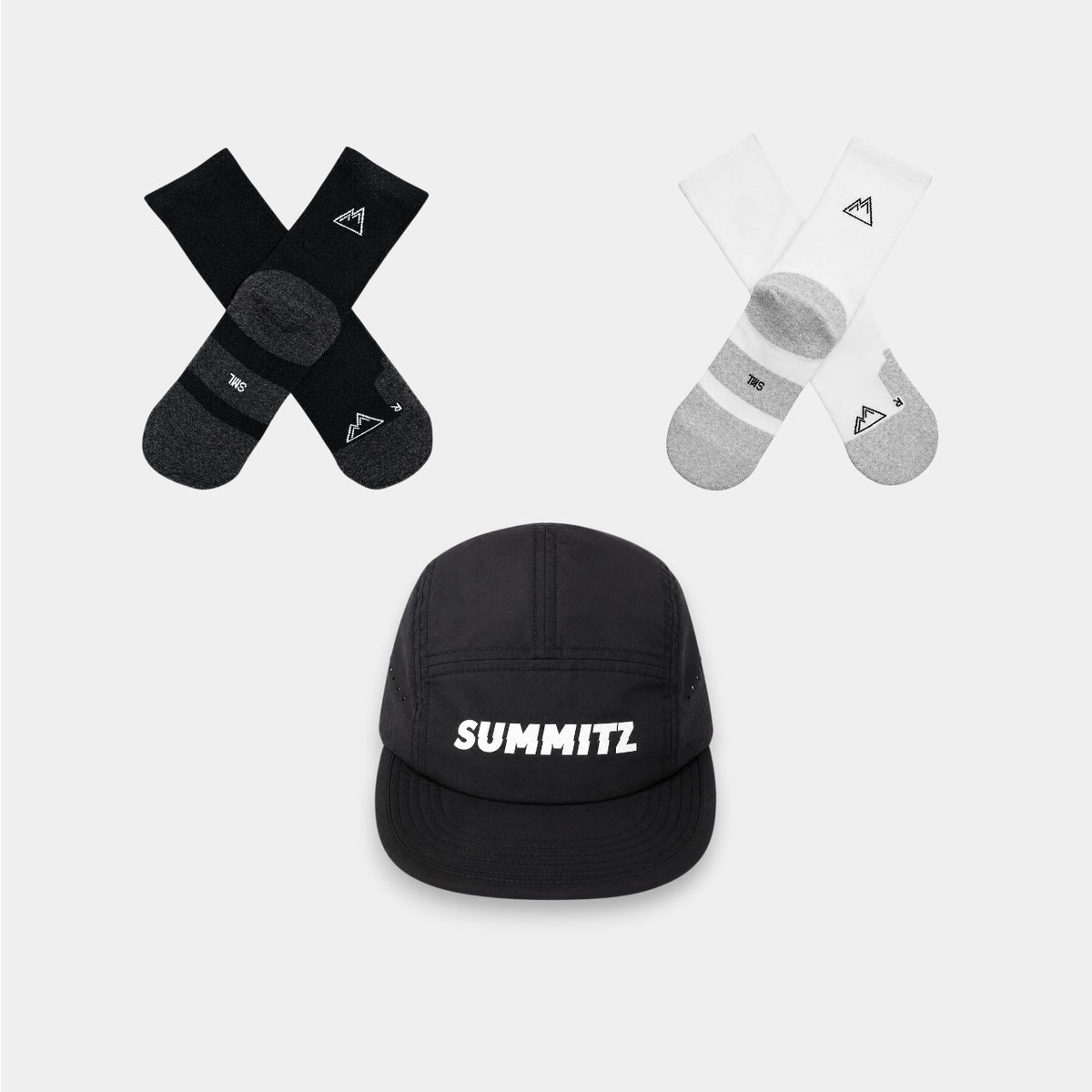Elite Black Bundle - 1x Cap 2x Socks